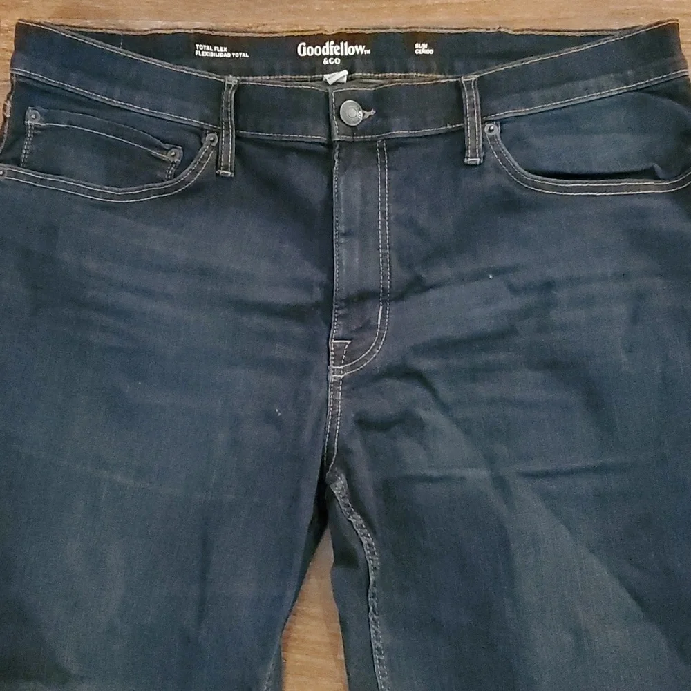 Goodfellow & Co Total Flex Slim Men's Denim Jeans - Size 40W X 32L